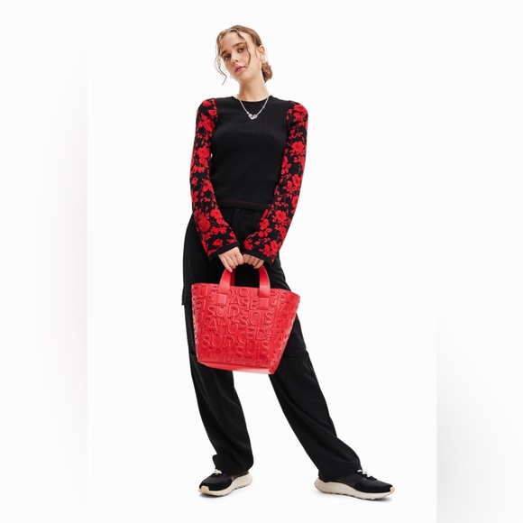 🔥NWT Desigual Floral Sweater - Picture 11 of 14